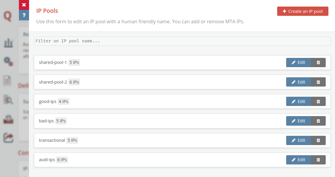 IP Pools